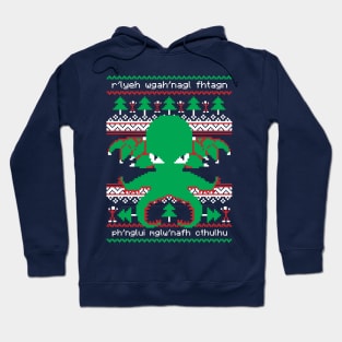 Cthulhu Cultist Ugly Christmas Sweater Hoodie